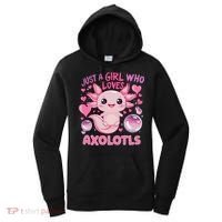 Axolotl Just A Girl Who Loves Axolotls Women's Hoodie thumb 0