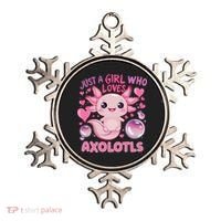 Axolotl Just A Girl Who Loves Axolotls Ornament thumb 0