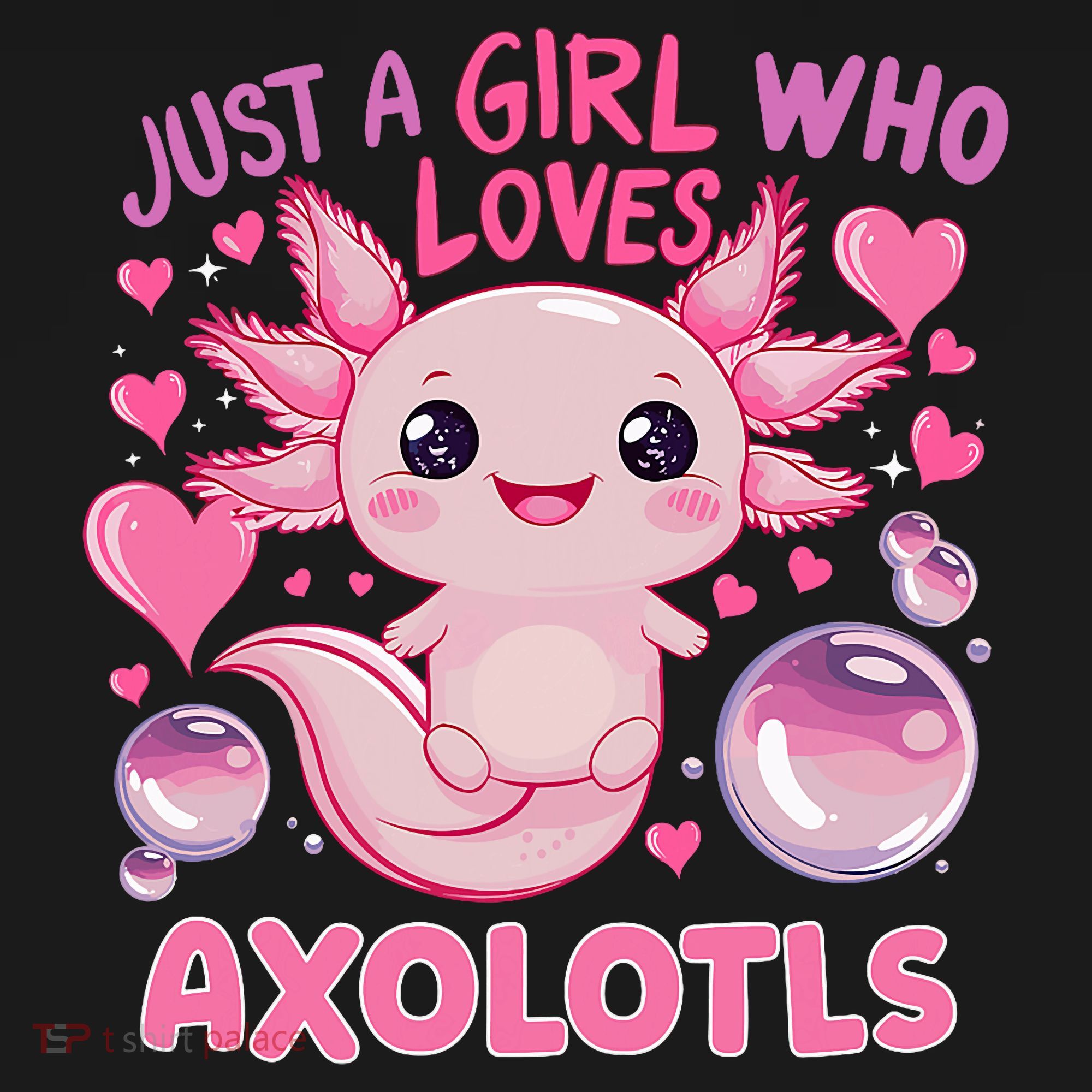 Axolotl Just A Girl Who Loves Axolotls Ornament