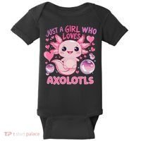 Axolotl Just A Girl Who Loves Axolotls Baby Bodysuit thumb 0