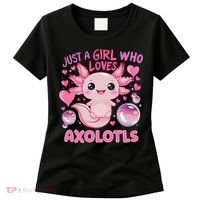 Axolotl Just A Girl Who Loves Axolotls Women's T-Shirt thumb 0