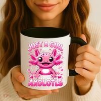 Axolotl Just A Girl Who Loves Axolotls  Coffee Mug thumb 3
