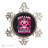 Axolotl Just A Girl Who Loves Axolotls  Ornament thumb 0