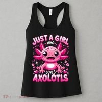 Axolotl Just A Girl Who Loves Axolotls  Women's Tank Top thumb 3