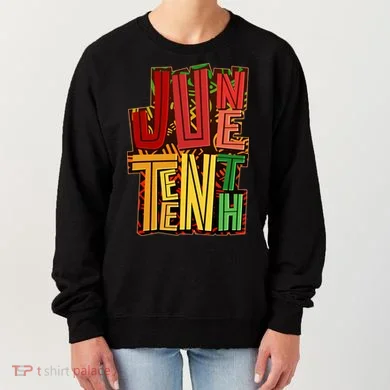 Abstract Juneteenth African Pattern Women's Sweatshirt
