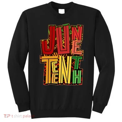 Abstract Juneteenth African Pattern Sweatshirt