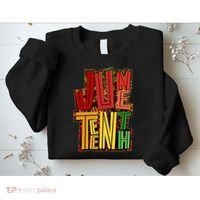 Abstract Juneteenth African Pattern Sweatshirt thumb 2