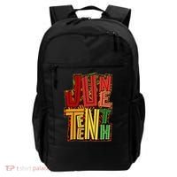 Abstract Juneteenth African Pattern Backpack thumb 0