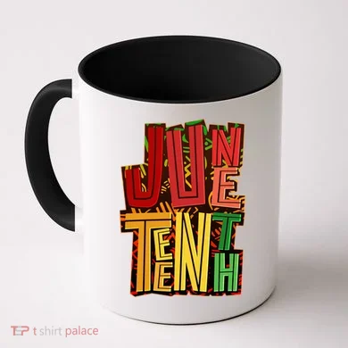 Abstract Juneteenth African Pattern Coffee Mug