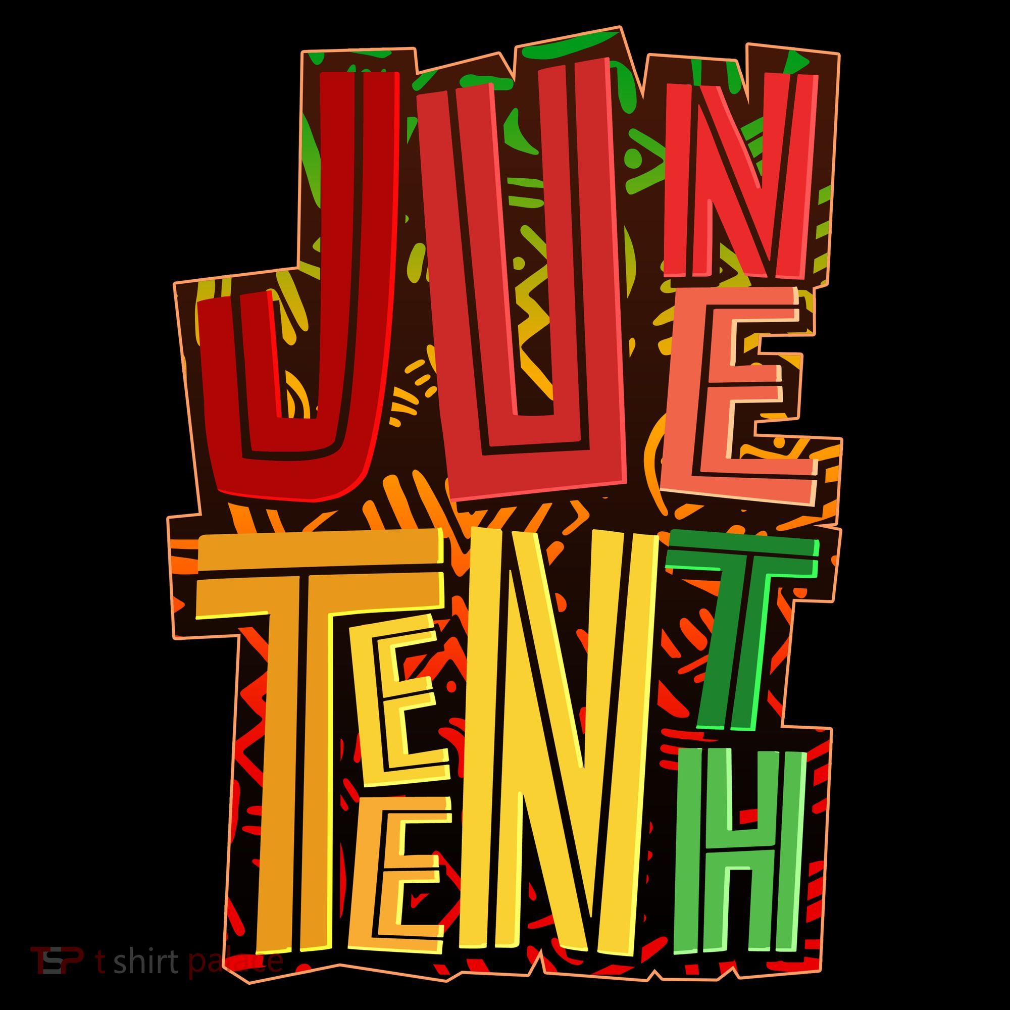 Abstract Juneteenth African Pattern Polo