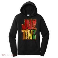 Abstract Juneteenth African Pattern Women's Hoodie thumb 0