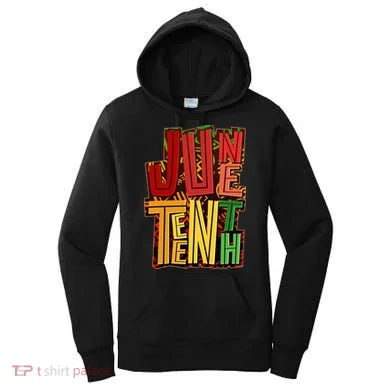 Abstract Juneteenth African Pattern Women's Hoodie