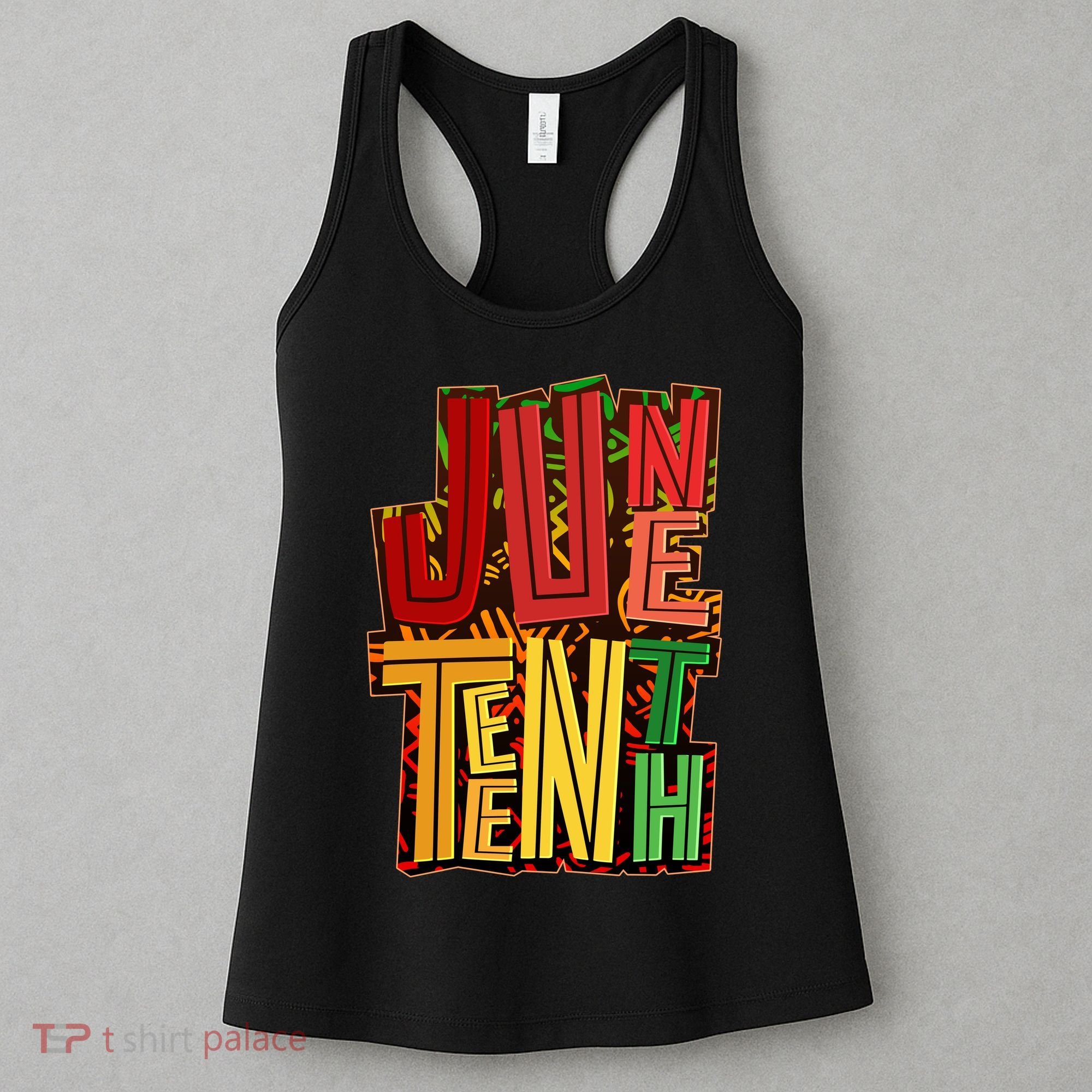 Abstract Juneteenth African Pattern Women's Tank Top