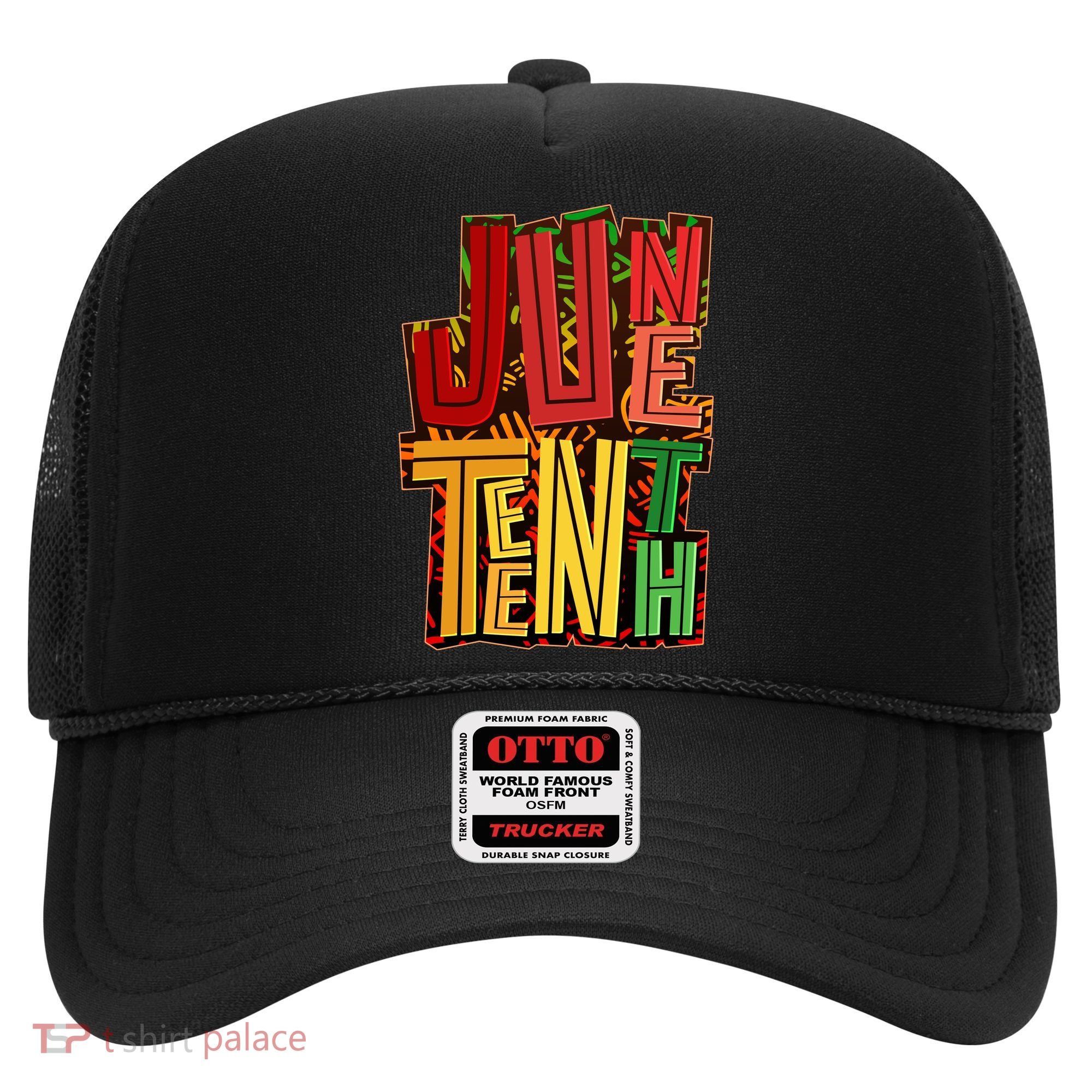 Abstract Juneteenth African Pattern Hat