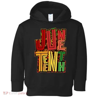 Abstract Juneteenth African Pattern Toddler Hoodie