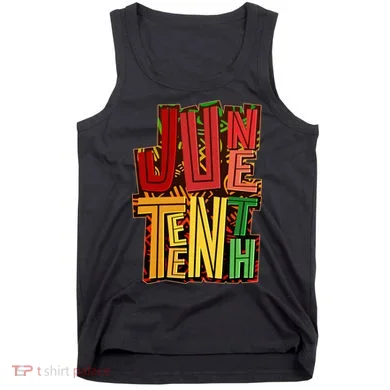 Abstract Juneteenth African Pattern Tank Top