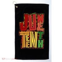 Abstract Juneteenth African Pattern Golf Towel thumb 0