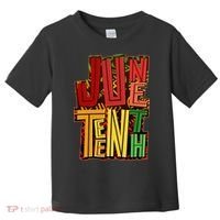 Abstract Juneteenth African Pattern Toddler T-Shirt thumb 0