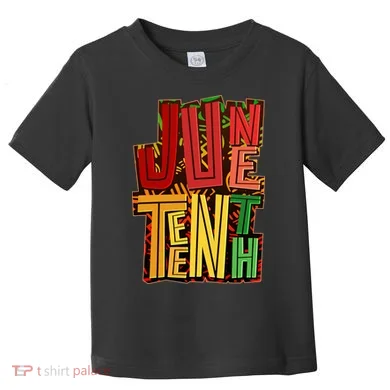 Abstract Juneteenth African Pattern Toddler T-Shirt