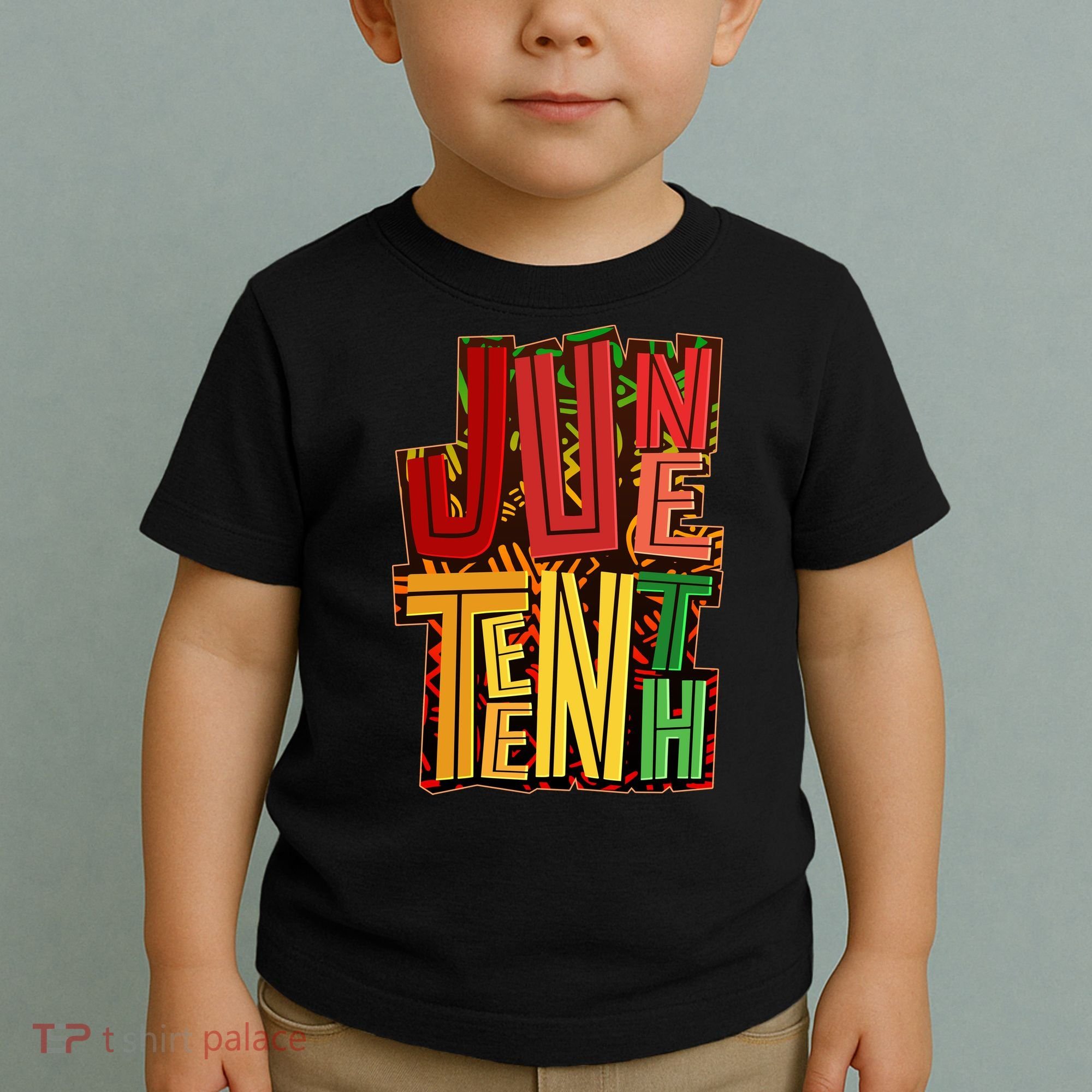 Abstract Juneteenth African Pattern Toddler T-Shirt