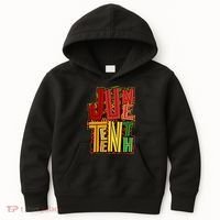 Abstract Juneteenth African Pattern Kids Hoodie thumb 0