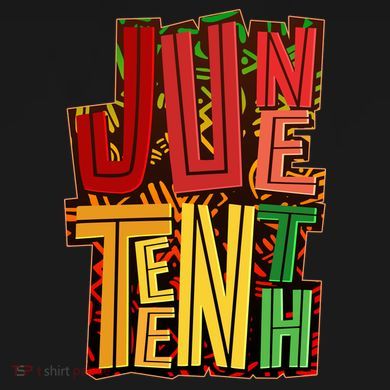 Abstract Juneteenth African Pattern Kids Tie-Dye T-Shirt