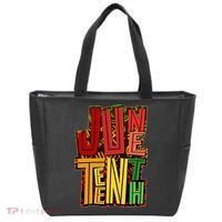 Abstract Juneteenth African Pattern Tote Bag thumb 0