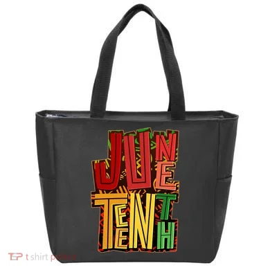 Abstract Juneteenth African Pattern Tote Bag