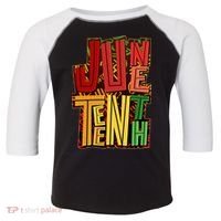 Abstract Juneteenth African Pattern Toddler Fine Jersey T-Shirt thumb 0