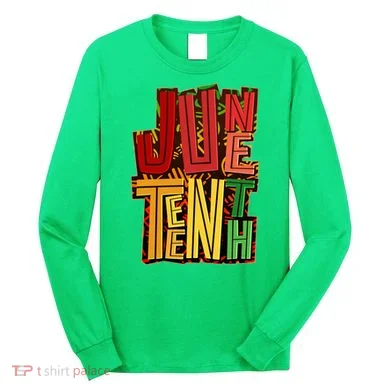 Abstract Juneteenth African Pattern Long Sleeve Shirt