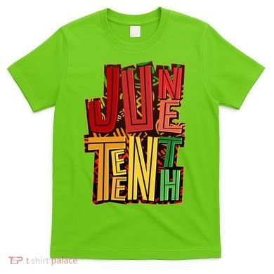Abstract Juneteenth African Pattern T-Shirt
