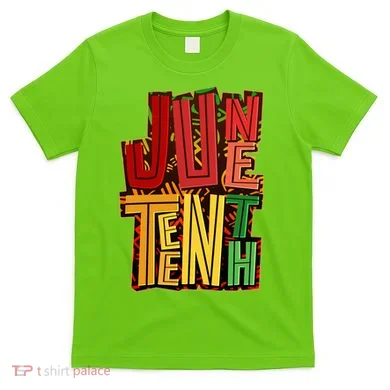 Abstract Juneteenth African Pattern T-Shirt