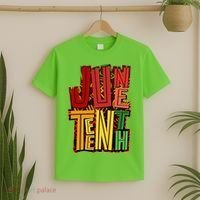 Abstract Juneteenth African Pattern T-Shirt thumb 2