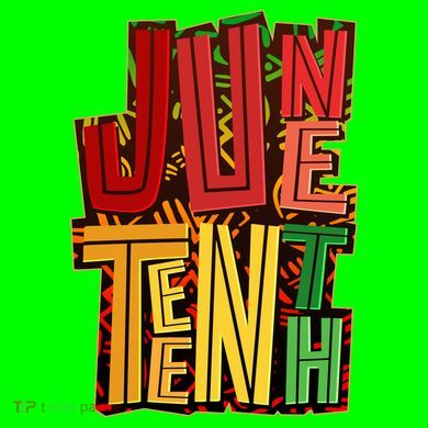 Abstract Juneteenth African Pattern Magnet