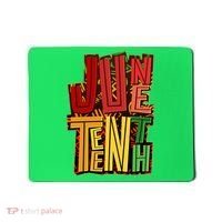 Abstract Juneteenth African Pattern Mousepad thumb 0