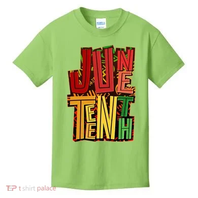 Abstract Juneteenth African Pattern Kids T-Shirt