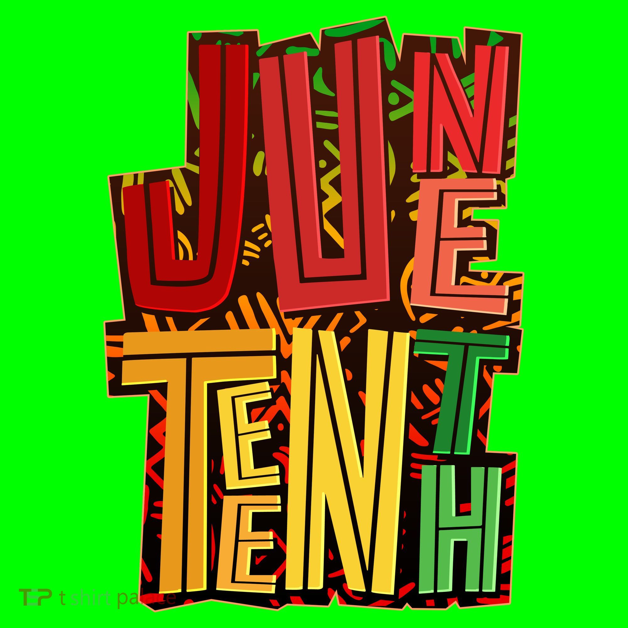 Abstract Juneteenth African Pattern Kids T-Shirt