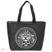 Aztec Jaguar Ancient Warrior Native Mexican Mythology Tote Bag thumb 0
