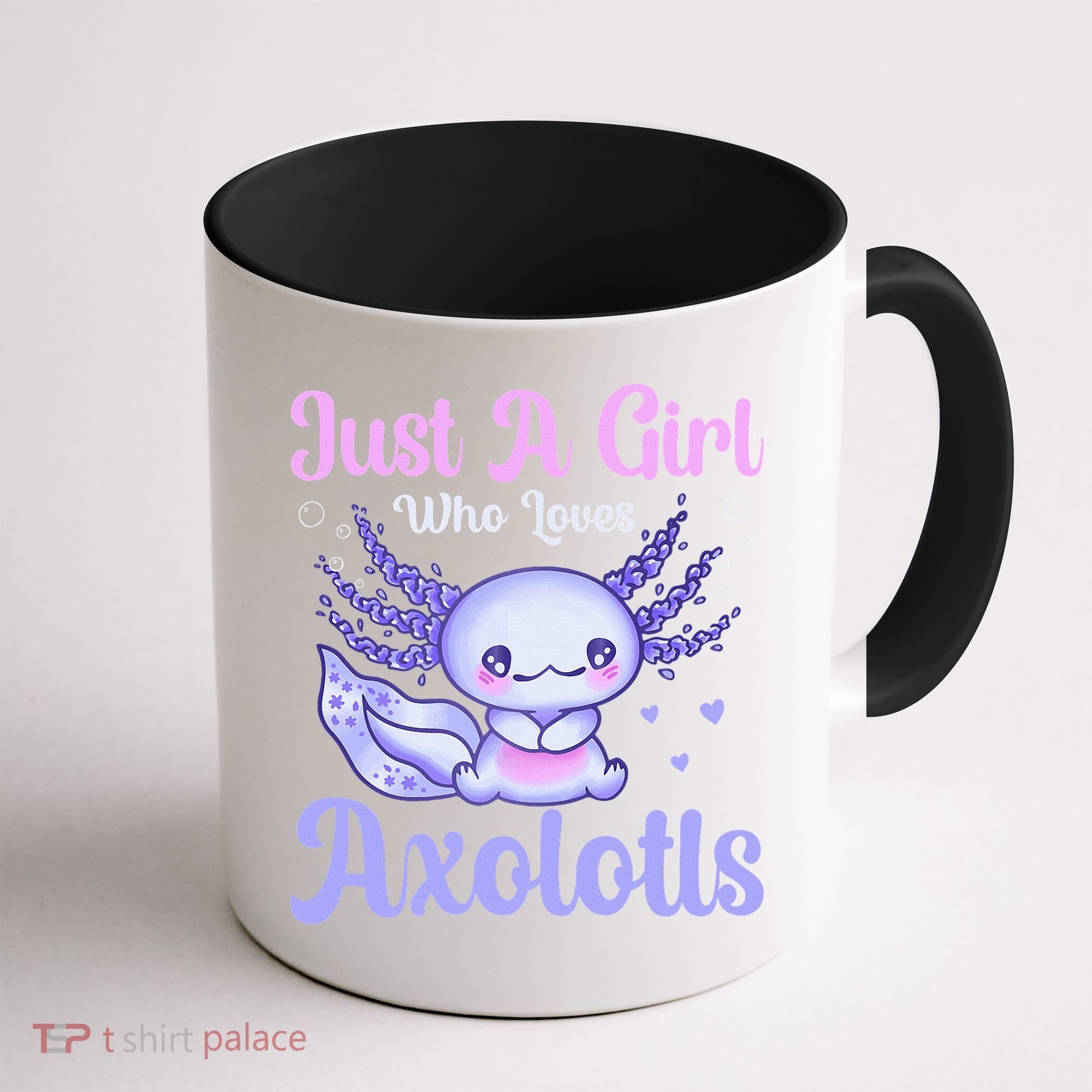 Axolotl Just a Girl Who Loves Axolotls Coffee Mug