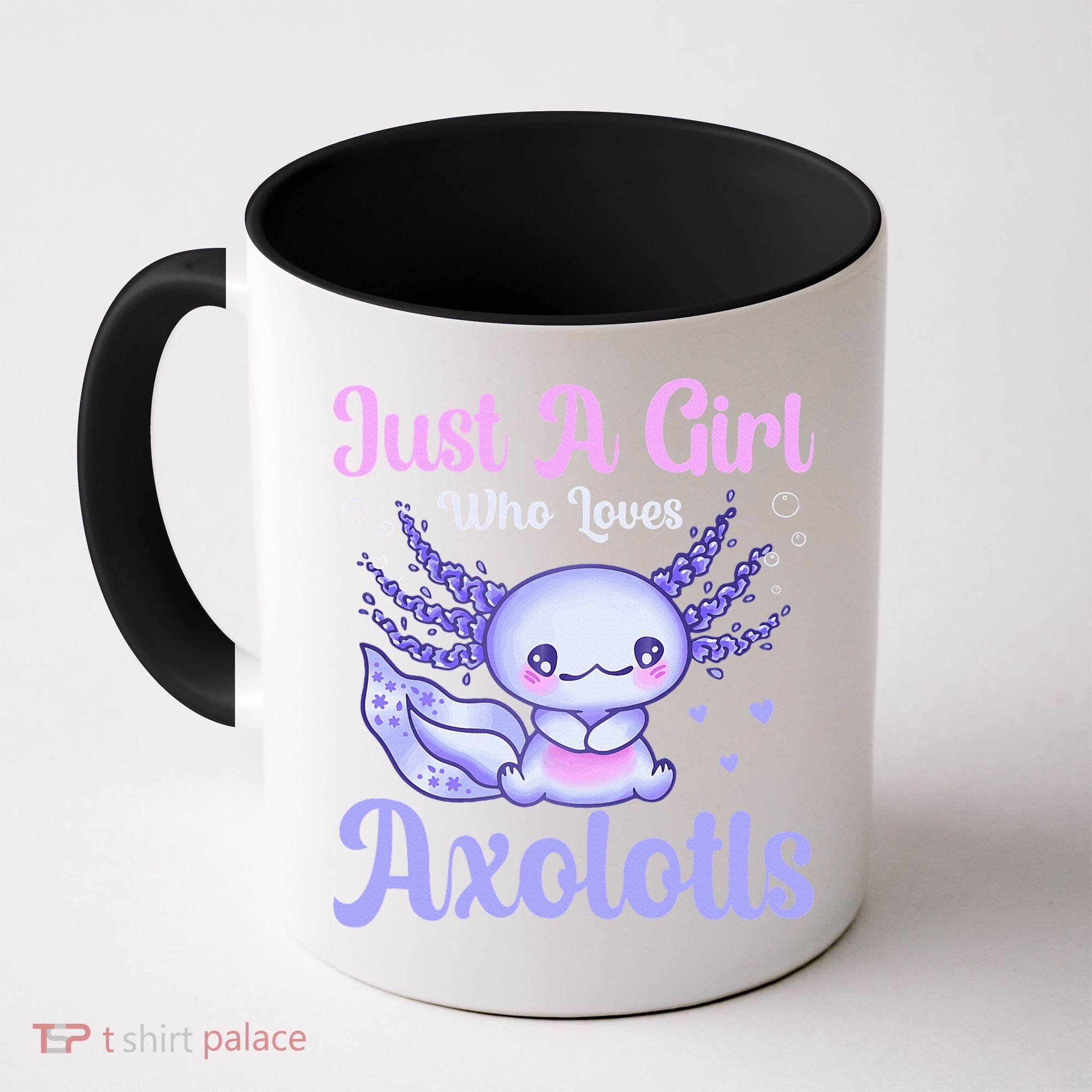 Axolotl Just a Girl Who Loves Axolotls Coffee Mug