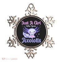 Axolotl Just a Girl Who Loves Axolotls Ornament thumb 0