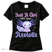 Axolotl Just a Girl Who Loves Axolotls Women's T-Shirt thumb 0