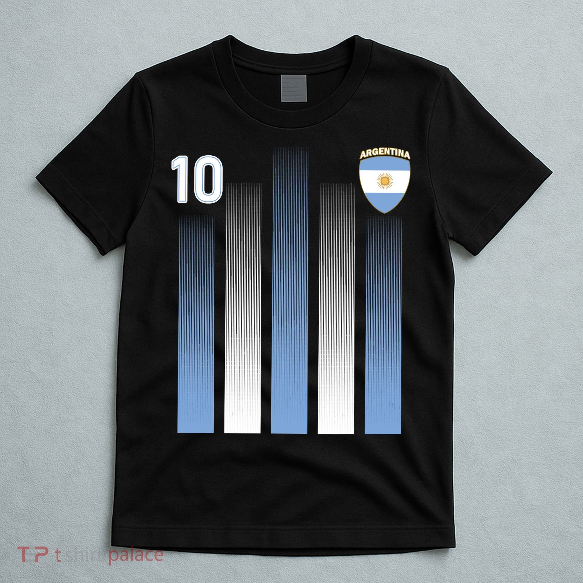 Argentinian Jersey Argentina Soccer Jersey 10 Football Fan T-Shirt