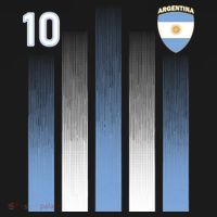 Argentinian Jersey Argentina Soccer Jersey 10 Football Fan T-Shirt thumb 7