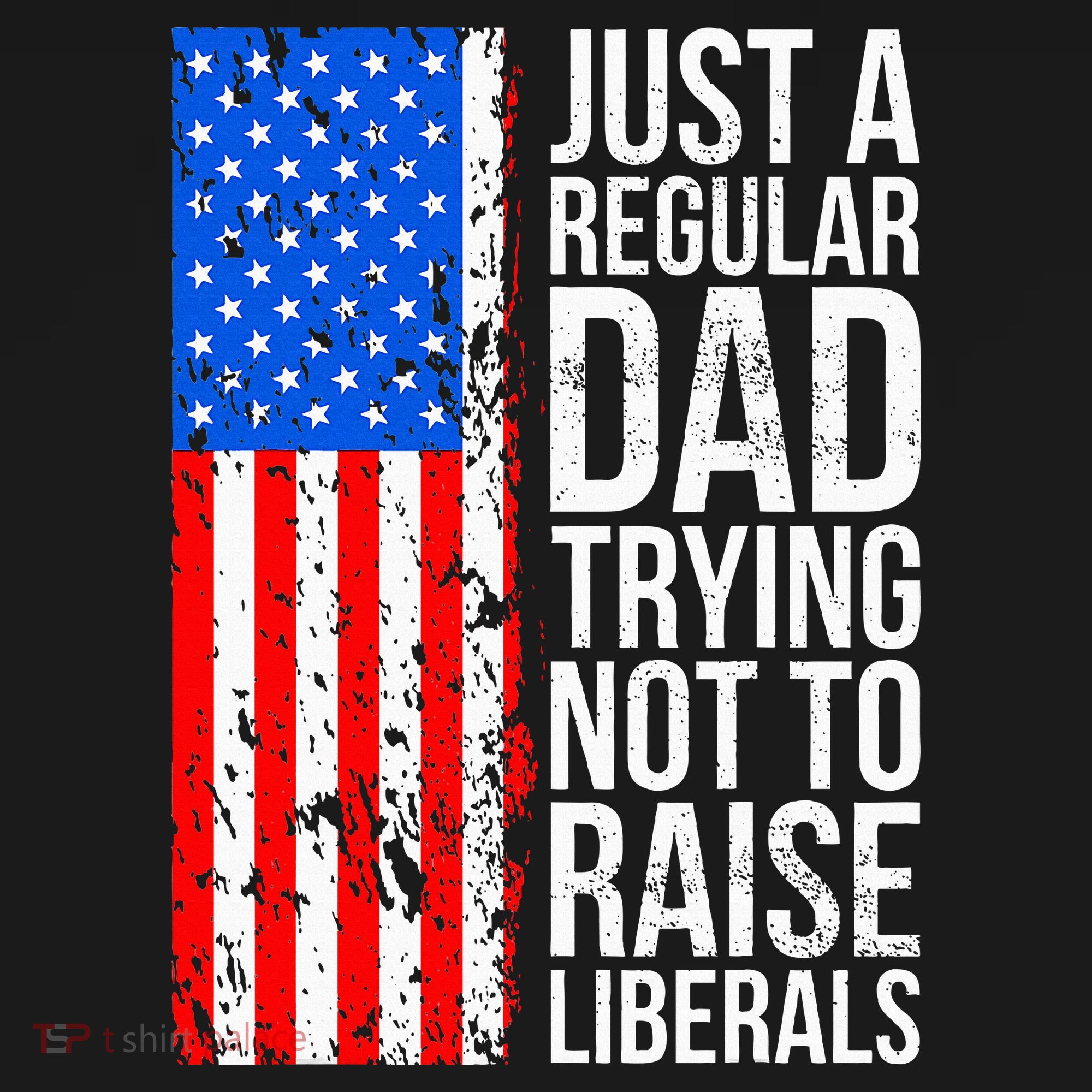 Antiliberal Just A Regular Dad Trying Not To Raise Liberals Bucket Hat