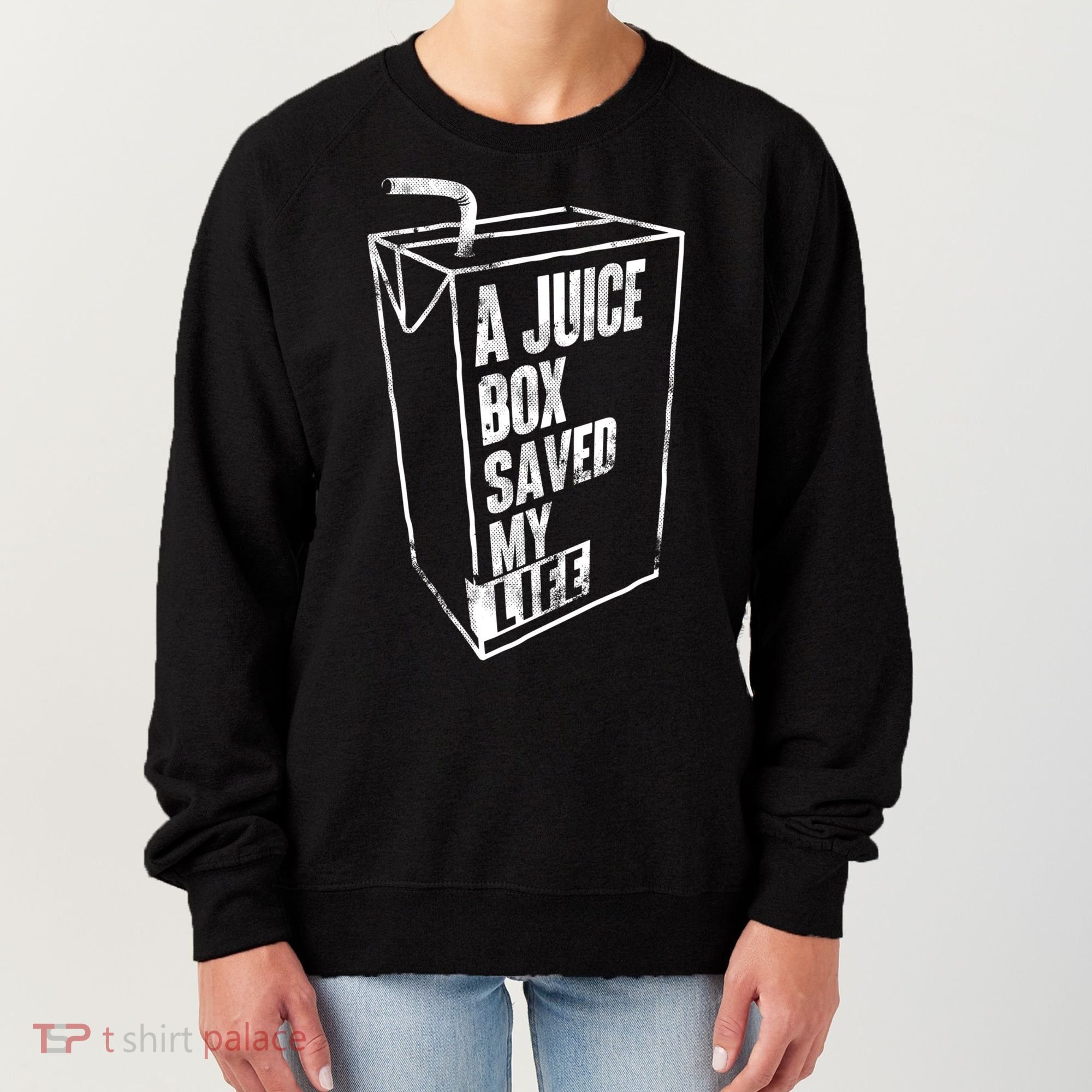A Juice Box Saved My Life Gift Blood Sugar Diabetes Awareness Gift Women's Sweatshirt