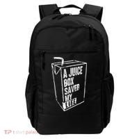 A Juice Box Saved My Life Gift Blood Sugar Diabetes Awareness Gift Backpack thumb 0