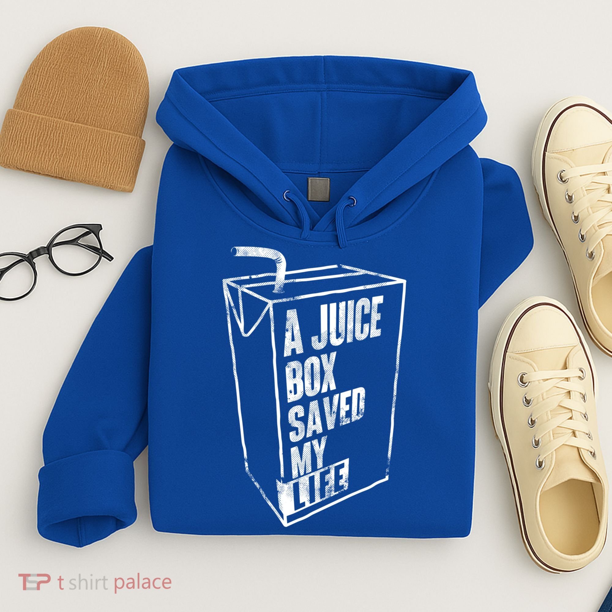 A Juice Box Saved My Life Gift Blood Sugar Diabetes Awareness Gift Hoodie