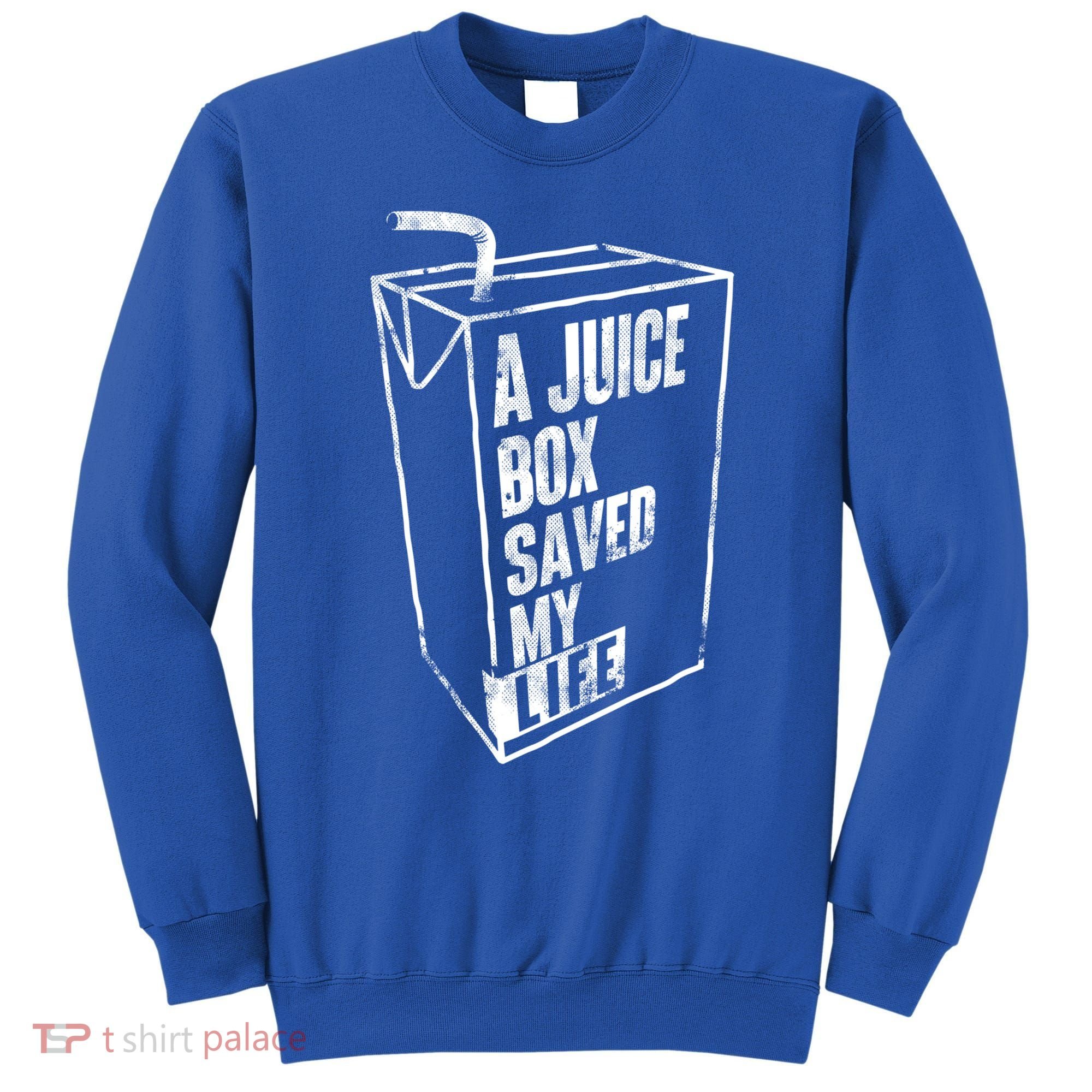 A Juice Box Saved My Life Gift Blood Sugar Diabetes Awareness Gift Sweatshirt