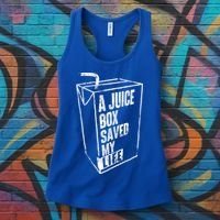 A Juice Box Saved My Life Gift Blood Sugar Diabetes Awareness Gift Women's Tank Top thumb 3